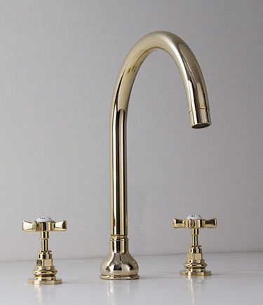 Klassische Goldene Armaturen-Kollektion