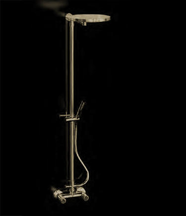 Art Deco Messing Duschsäule (61BN)