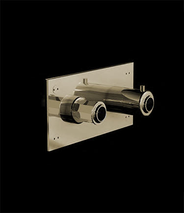 Art Deco Messing Thermostatventil (61BK)