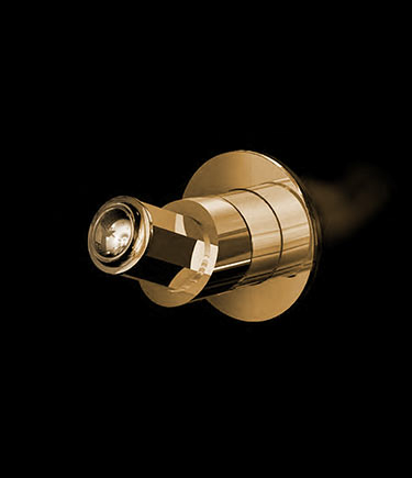 Art Deco Gold Manuelles Duschventil (61GH)