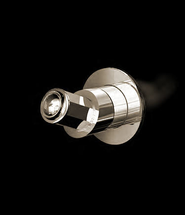 Art Deco Nickel Manuelle Duscharmatur (61NJ)