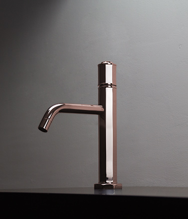 Art Deco Waschtischarmatur in Rose Gold (61RGA)