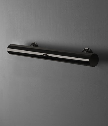 Hot Tube Schwarzer Chrom-Handtuchheizkörper (58QBC)