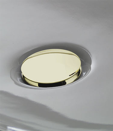 Waschbeckenabfluss aus Messing (47BP)