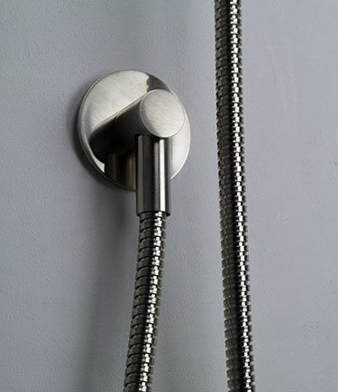 Gebürsteter Nickel-Ellbogenauslauf (36KK)