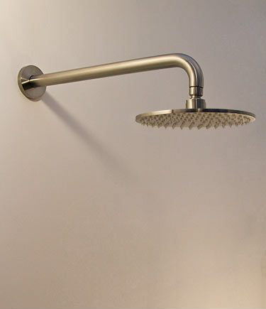 Edelstahl Duschkopf fix (77F)
