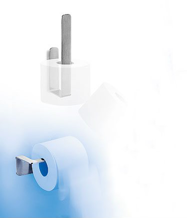 Edelstahl Toilettenpapierhalter (56CC)