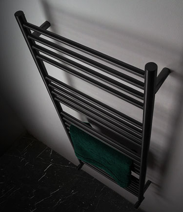 Handtuchhalter aus gebürstetem Schwarzchrom (57CBK)