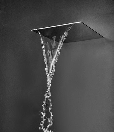 Cascade Edelstahl-Wasserfall-Duschkopf (75G)