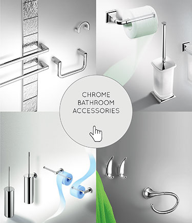 Chrom Badezimmer Accessoires