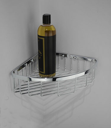 Spa Chrome Eck-Duschkorb (162L)