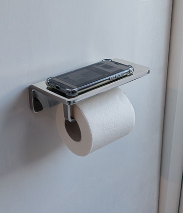 Spa Chrome Toilettenpapier- und Telefonhalter (162C)