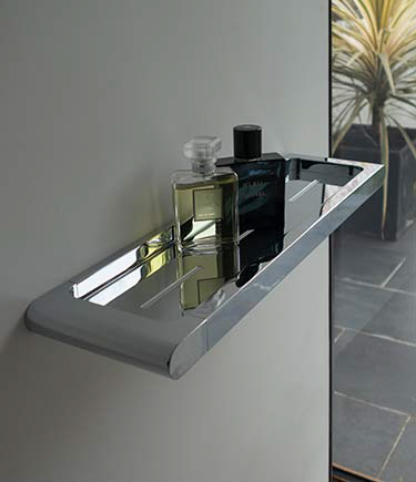 Spa Chrom Wandregal für das Bad (162D)