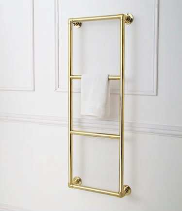 Klassischer Handtuchwärmer mit Goldüberzug (111GG)