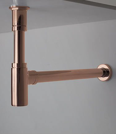 Flaschensiphon mit Kupferüberzug (35LL)