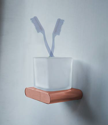 Spa Zahnbürstenhalter aus Kupfer (162EC)