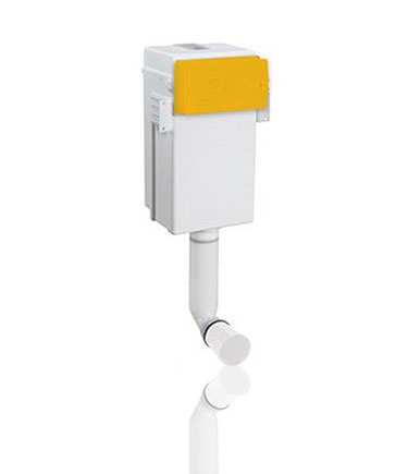 Eckspülkasten für wandhängende Toiletten (52CF)