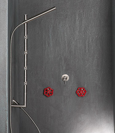 Flower Verstellbarer Duschkopf & -stange (61FL)