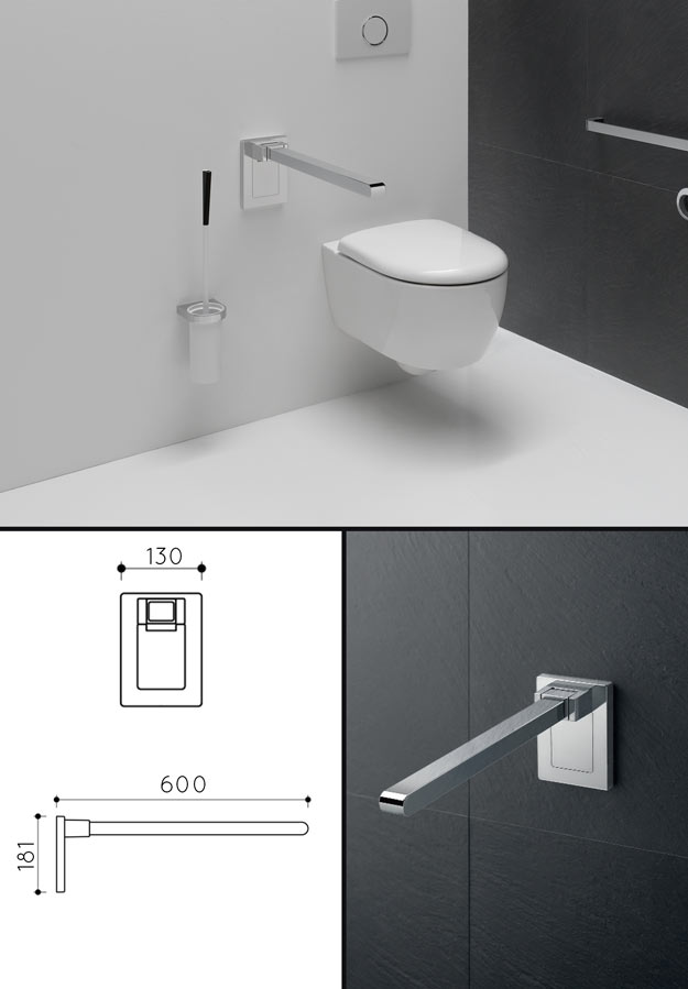 Klappbarer Toilettengriff(150A)