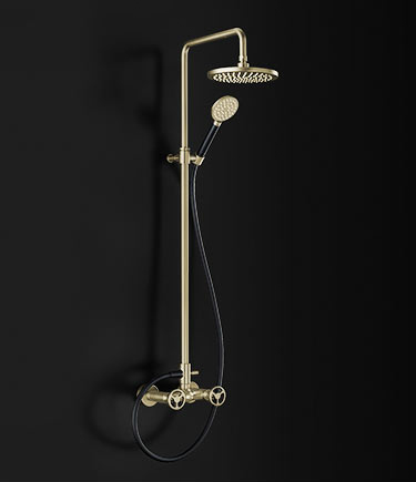 Forge Messing Duschsäule (87RB)