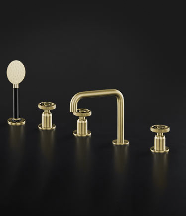 Forge Messing Standarmatur für die Badewanne (87HB)