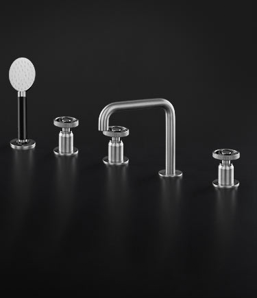 Forge Chrom Standarmatur für Badewannen (87H)