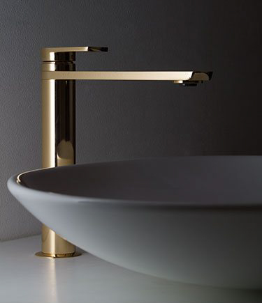 Kara Goldener hoher Wasserhahn (52CC)