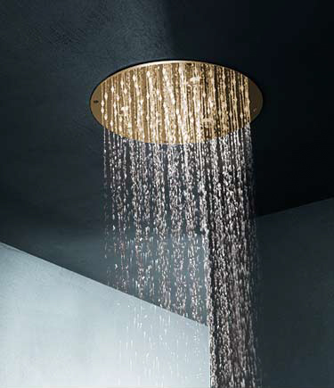 Studio Gold Regenfall-Duschkopf (75UG)