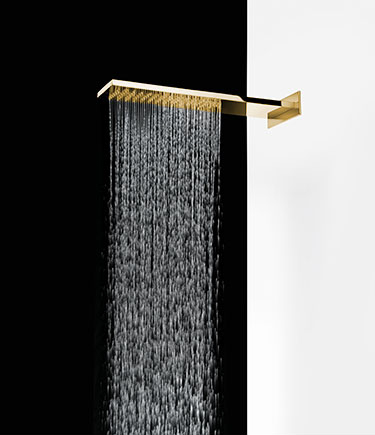 Soak Gold Regen- und Wasserfall-Duschkopf (77ZG)