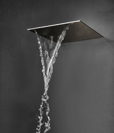 Nickel Cascade Duschkopf (75GN)