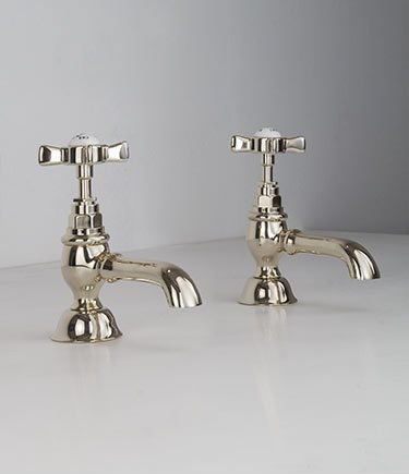 Nickel Classic Waschbeckenarmatur (49AA)