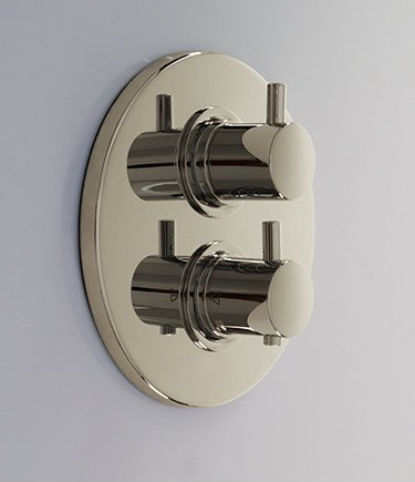 Nickel Classic Unterputz-Brause-Thermostat (49NN)