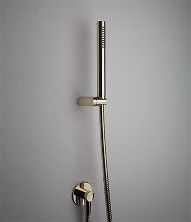 Art Deco Nickel Handbrause (61NL)