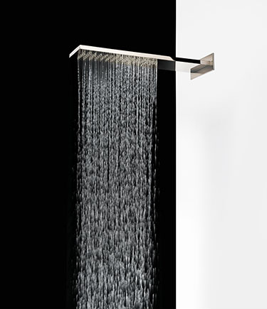 Soak Nickel Regen- und Wasserfall-Duschkopf (77ZN)