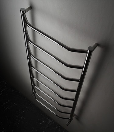The Gull Nickel Beheizter Handtuchhalter (177N)
