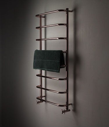 Archie Rose Gold Beheizter Handtuchhalter (178RG)