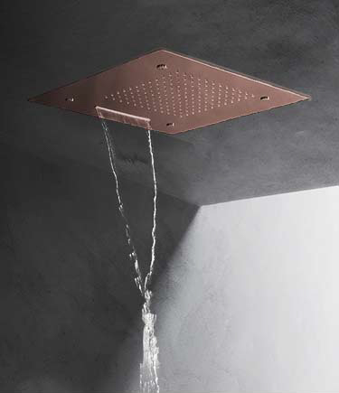 Quadro Rose Gold Multifunktions-Duschkopf (75QRG)