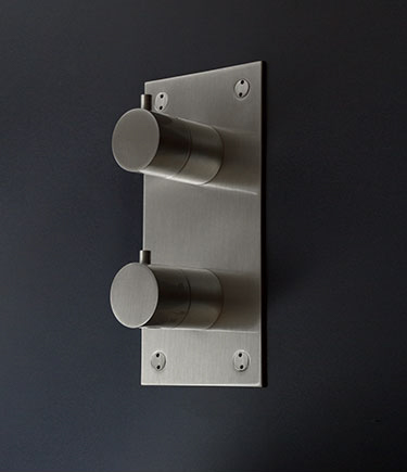 Gebürstete Nickel Thermostatbrause (36JJ)