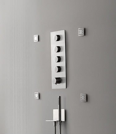 Slimm Brause-Thermostat mit 4, 5 & 6 Duschfunktionen (51NN)