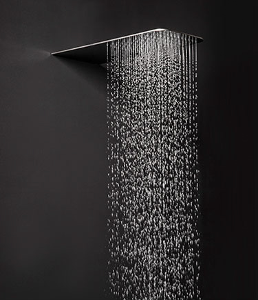Svelte Regen- und Wasserfall-Duschkopf (75F)
