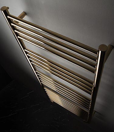 Handtuchhalter aus poliertem Gold (57CG)