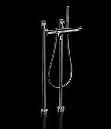 Twist Chrom Freistehende Badewannenarmatur (47TH)