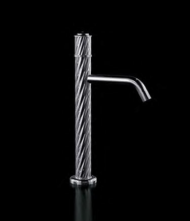 Twist Chrom Hohe Waschtischarmatur (47TC)