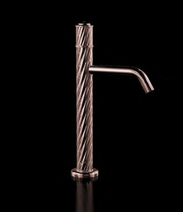 Twist Rose Gold Hohe Waschtischarmatur (47RGC)