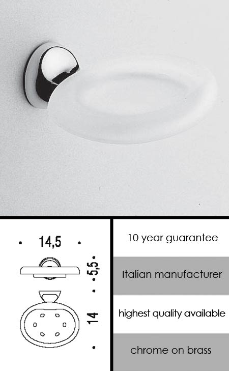 Milo Seifenhalter aus Glas (55AMI)