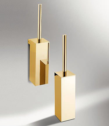 Goldenes Toilettenbürsten-Set (55T)