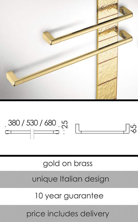 Goldene Handtuchstange (55DGO)