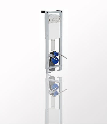 Eck-Unterputz-WC-Spülkasten & Rahmen (52C)