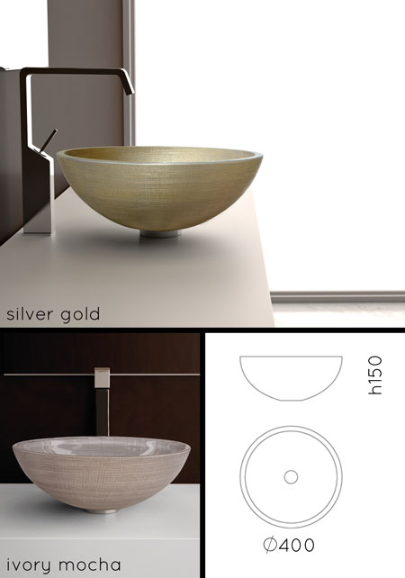 Beau Glas-Waschbecken (65A)