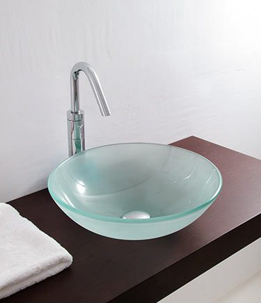 Milchglas-Waschbecken (65D)